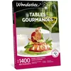 Image de Wonderbox - Tables Gourmandes - Coffret Cadeau - Idée Cadeau Gastronomie