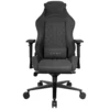Image de REKT Fauteuil de Gaming Ultim8 en Noir Graphite - Siège Ergonomique pour Jeu avec Accoudoirs et Coussin Lombaire