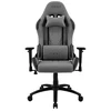 Image de REKT Fauteuil Gaming ULTIM8-RS: Siège de jeu ergonomique en tissu gris foncé pour un confort ultime