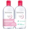 Image de Bioderma - CREALINE H2O TS Eau micellaire démaquillante 2x500 ml Peaux très sèches Crème visage 1 pieces female