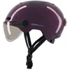 Image de Cosmo Connected - Cosmo Fusion - Casque Intelligent Vélo et Trottinette avec Visière, Taille Adulte - Clignotants, Feu de Freinage Automatique, Partage de Trajet, Détection de Chute
