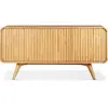Image de CONCEPT1 Sublime 3 portes chene naturel 165 x 46,5 x 80 cm SUB-MB3P