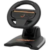 Image de Subsonic - Volant de Course Pro Kart Racer pour Nintendo Switch/Switch 2, Support Pliable avec Ventouses, Compatible Joy-Con - Noir