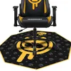Image de Subsonic - Tapis de Sol Gaming Brawl Stars 100x100 cm - Antidérapant pour Chaise de Bureau   Tapis de Protection de Sol et Parquet pour Chambre Gamer - Facile à Nettoyer - Noir