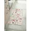 Image de Nazar Tapis Rectangulaire Motifs Carreaux de Ciment, 50 X 100cm, Multicolore