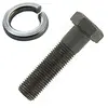 Image de VIS DE LAME TONDEUSE 9.5MM 3/8" 24UNF AVEC RONDELLE FREIN POUR HONDA CASTELGARDEN AYP NOMA STIGA SNAPPER (82mm)