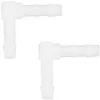 Image de cyclingcolors 2x raccord de durite droit en L diamètre 4mm connecteur tube tuyau carburant essence tracteur tondeuse voiture