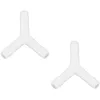 Image de cyclingcolors 2x raccord de durite droit en Y diamètre 4mm connecteur tube tuyau carburant essence tracteur tondeuse voiture