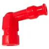 Image de cyclingcolors Antiparasite capuchon de bougie étanche connecteur câble allumage moteur moto scooter quad tondeuse tracteur mobylette dirt bike, Rouge
