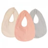 Image de Lot de 3 bavoirs Naissance Rose