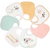 Image de Trois Kilos Sept Bébé fille Bébé D'amour Bavoir, Rose, Taille unique EU