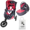Image de Trois Kilos Sept - Moustiquaire élastique à Zip 3 en 1 - Taille Universelle - Lit bébé, Cosy, Poussette - Filet Anti Moustiques Tigres, Insectes - Protection Fine & Résistante - Sac Inclus - Noire