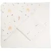 Image de Trois Kilos Sept - Set Bain Bébé Forêt - Cape à Capuche + Gant - 100% Coton Doux et Absorbant - Certifié Oeko-TEX® Standard 100 - Motif Forêt - 70x70 cm