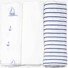 Image de Lot de 3 langes Cap ferret Bleu