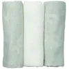 Image de Lot de 3 langes Au large de Nova Beige/ Vert