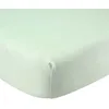 Image de Trois Kilos Sept - Drap Housse Bébé - 100% Coton - Label Oeko-Tex® - Jersey Extensible - Jade - Motif Gaetan - 70x140 cm