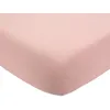 Image de Trois Kilos Sept - Drap Housse Bébé - 100% Coton Jersey Extensible - Doux & Confortable - Bords Elastiqués - Label Oeko-TEX® Standard 100 - Vieux Rose - 70x140 cm - Lot de 1