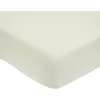 Image de Trois Kilos Sept - Drap Housse Bébé - 100% Coton Jersey Extensible - Doux & Confortable - Bords Elastiqués - Label Oeko-TEX® Standard 100 - Vanille - 60x120 cm - Lot de 1
