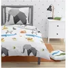 Image de Home Linge Passion Parure de Couette Enfant 100% Coton 57 Fils - Roupillon - ORIGATOON -Blanc - 140x200 cm