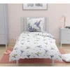 Image de Home Linge Passion Parure de Couette Enfant 100% Coton 57 Fils - Roupillon - Paradise -Bleu - 140x200 cm