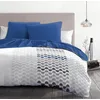 Image de Home Linge Passion Parure de Couette 220x240 Ambroisie Bleu   Housse imprimée + taie   Douce, légère et Facile d'entretien   Motifs Modernes