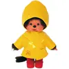 Image de BANDAI - Monchhichi - Peluche Monchhichi Ciré Jaune - Peluche Singe Iconique des années 80 - Peluche Toute Douce 20 cm pour Enfants et Adultes - Jouet Enfant 2 Ans et + - SE22117
