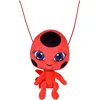 Image de BANDAI - Miraculous Ladybug - Peluche 15 cm - Tikki - Licence Officielle Miraculous - Peluche Kwami Coccinelle Tikki - Jouet Enfant 4 Ans et + - P50691