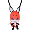 Image de BANDAI - Miraculous Ladybug - Peluche 15 cm - Trixx - Licence Officielle Miraculous - Peluche Kwami Renard Trixx - P50693