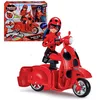 Image de Bandai - Miraculous Ladybug - Scooter Miraculous Switch'n go + Poupée articulée Ladybug Lucky Charm 26cm - P50668 & Pack de 2 Poupées Mannequin 26 cm