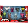 Image de BANDAI   Miraculous Ladybug   Coffret 8 Figurines Kwamis   Mini Personnages à Collectionner   Mini Figurines Mignonnes Kwami Miraculous - Idée Cadeau Jouet Enfant dès 4 Ans - P50532