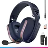 Image de Oniverse Casque Gaming sans Fil Polaris Compatible PS5 PS4 Switch PC Mobile, Casque Gamer léger LED Faible Latence 2.4GHz ou Bluetooth, Batterie 33h, Son virtuel 7.1, Double Micro - Bleu