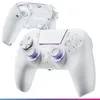 Image de Oniverse Manette sans fil pour PS5/PC/Steam Deck - Starion - Joystick et gâchette Hall Effect, Palettes macro programmables, Gâchettes L4/R4, Pavé tactile, Anti-Drift, Bluetooth/USB-C - White