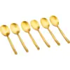 Image de BJÖRN KNUT Lot de 6 petites cuillères - Gold