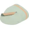 Image de BJÖRN Lot de 6 sets de table réversibles incurvés en cuir recyclé - Rose pâle et vert pâle