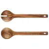Image de BJÖRN OLLE Couverts à salade en bois d'acacia
