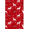 Image de Mani Textile - Tapis de Noel Renne Rouge Dimensions - 50x80