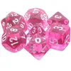 Image de Epic Forge HDT-01 Lot de 7 Dés en boîte   Gemmes Magenta