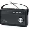 Image de Muse M-098 BT Radio Bluetooth Portable, Radio FM, Puissance de Sortie 10 W, antenne télescopique FM, Affichage de fréquence Lumineux, USB-C, Prise Casque, Radio à Batterie, Bloc d'alimentation Inclus