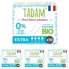 Image de TADAM' - Serviettes Fuites Urinaires - Protection Extra - Enrichi en coton Bio - Sans substances toxiques - Sachet de 10 (Lot de 4)