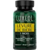 Image de LUXÉOL - Levure De Bière - Complément Alimentaire - Cheveux, Peaux & Ongles - Santé - Zinc, Vitamine B3 B8, Sélénium - Fabriqué En France - Programme 1 Mois - 90 Gélules