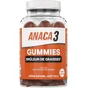 Image de ANACA 3 - 60 Gummies Brûleur De Graisses - Complément Alimentaire Sans Sucres - Ascophyllum, Cola, Zinc, Chrome - Programme 30 Jours - Fabriqué en France