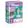 Image de mako moulages - Kit Créatif - Moulage à Peindre - Ma fée de L'Air - 4 Mini Pots de Peintures Gouache - Loisirs Créatifs- Moule Réutilisable - Made In France - Dès 5 ans - 39065