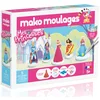 Image de Mako Moulages - Mes Princesses - kit de Loisirs créatif - Plâtre et Peinture - Coffret de 5 Figurines à mouler - Fabriqué en France - A partir de 5 Ans - 39066