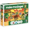 Image de mako moulages - Le Monde des Dinosaures 6 Moules - Dès 5 ans