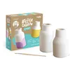 Image de Mako Moulages - Atelier de création - 2 vases - Kit de loisir créatif - Fabriquez vos objets - Moment de détente et d'évasion - A partir de 14 ans - Fabriqué en France - 39122