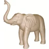 Image de Décopatch XLA02O - Un support XXL en papier brun mâché 123x36x100 cm, Elephant