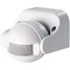 Image de SCS Sentinel, HCN0043, Détecteur de Mouvement pour Éclairage Extérieur, Distance Détection 12 m en Champ Libre, Angle 180°, IP44, LightSensor Blanc (Lot de 2)