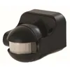 Image de Détecteur de Mouvement Extérieur Infrarouge Noir   Portée de Détection 12 m | Détecteur mouvement éclairage extérieur, light sensor noir, déclenchement automatiquement éclairage extérieur intérieur