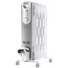 Image de SUPRA ORSO 2000 - Radiateur à huile 2000W, 3 puissances, jusqu'à 20m2, Roues, poignée de transport, anti-basculement, thermostat mécanique, témoin lumineux de fonctionnement, blanc.