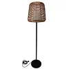 Image de Lumisky Lampadaire filaire design poly rotin pour extérieur LED blanc TALL BOHEME H150cm culot E27